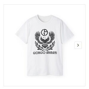 Giorgio Armani "Italian Eagle" #002 Modern Fit T-Shirt.